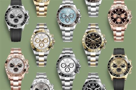 rolex daytona different series